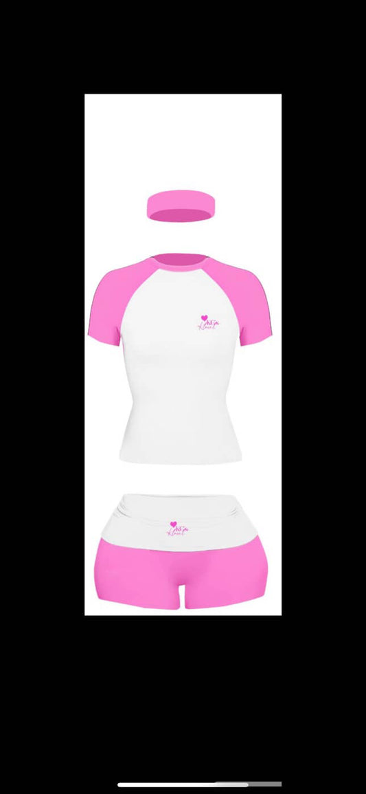 Pretty In Pink Short Set PRE-ORDER